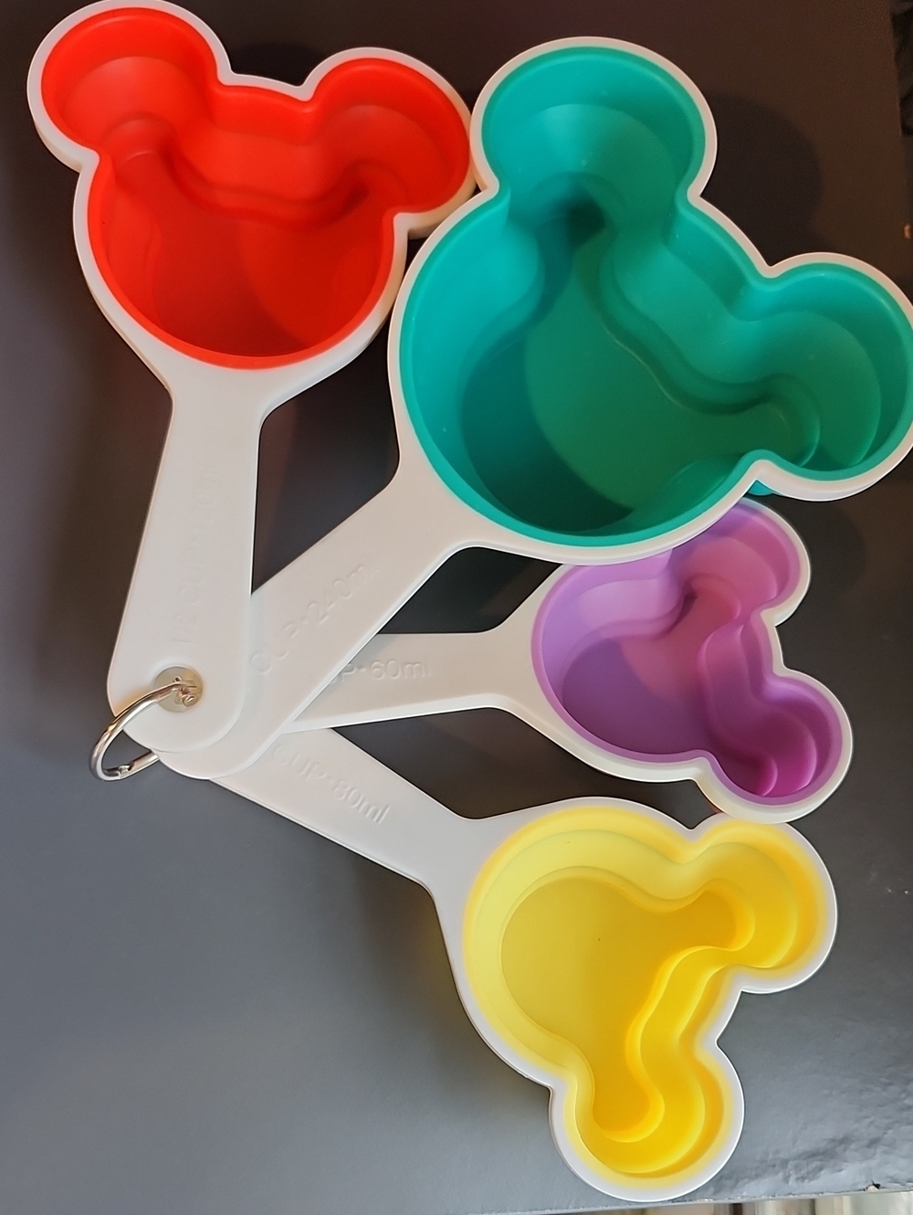 Disney Colorful Mickey-Style Measuring Cups